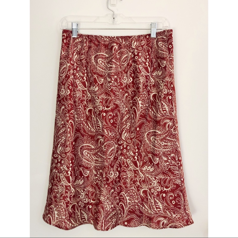 Banana Republic Silk Skirt